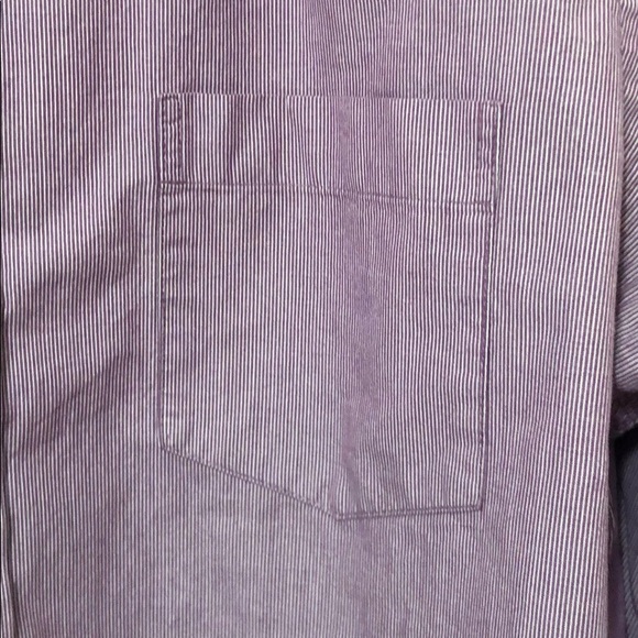 NWOT Izod Men’s Slim Fit Dress Shirt Large - Picture 3 of 8